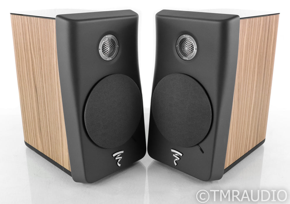 Focal Kanta No.1 Bookshelf Speakers; N1; Dark Gray Walnut Pair