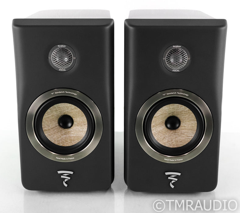 Focal Kanta No.1 Bookshelf Speakers; N1; Dark Gray Walnut Pair