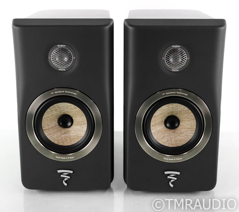 Focal Kanta No.1 Bookshelf Speakers; N1; Dark Gray Walnut Pair