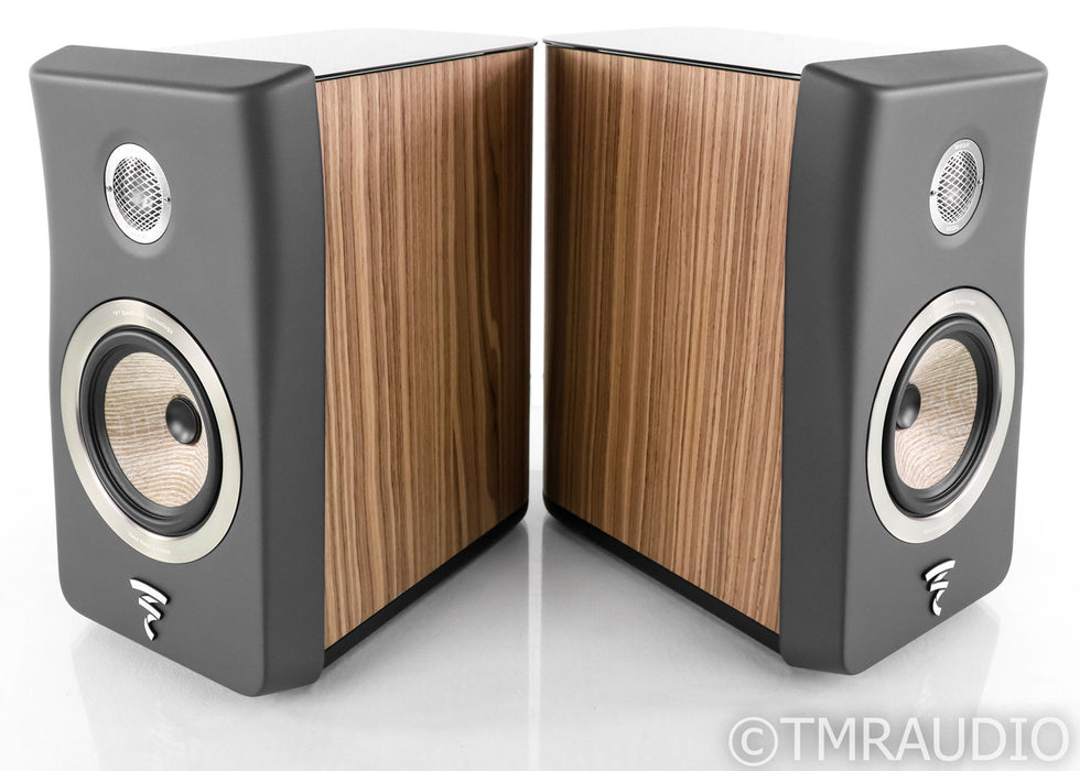 Focal Kanta No.1 Bookshelf Speakers; N1; Dark Gray Walnut Pair