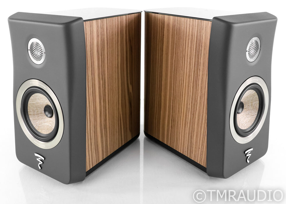 Focal Kanta No.1 Bookshelf Speakers; N1; Dark Gray Walnut Pair