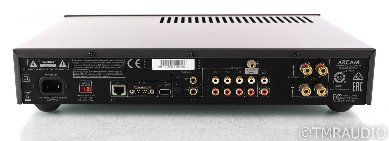 Arcam SA10 Stereo Integrated Amplifier; Remote; DAC; MM Phono; SA-10