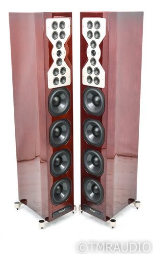 McIntosh XR100 Floorstanding Speakers; Pair; Red Walnut