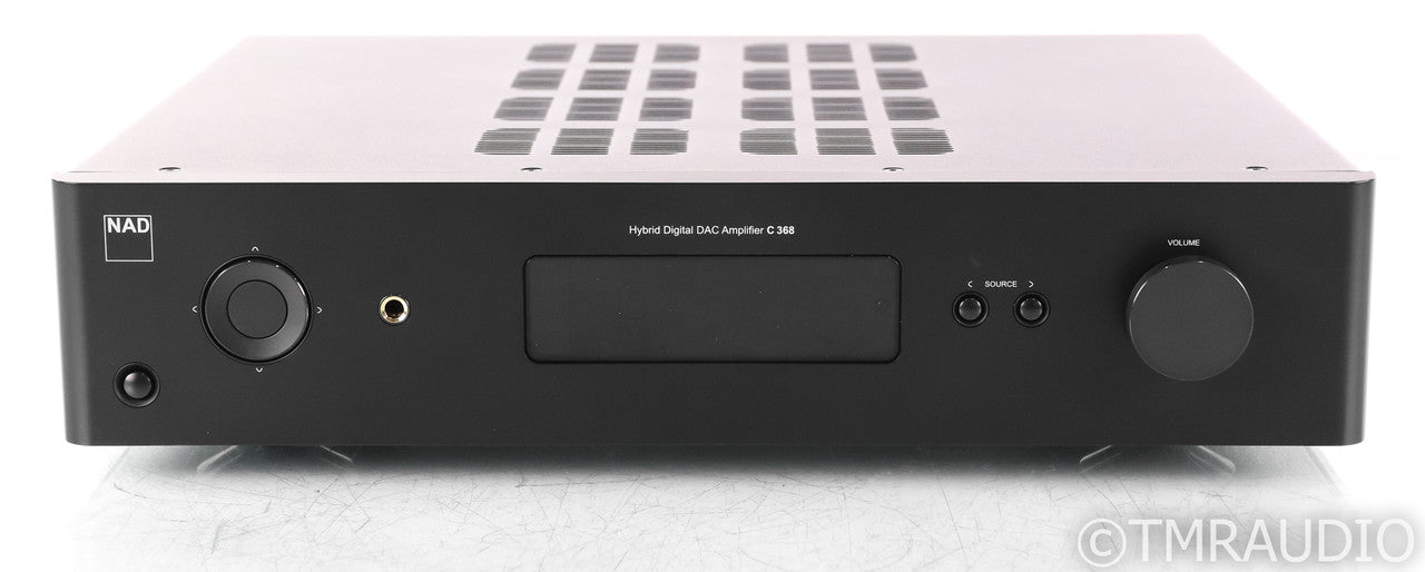 NAD C 368 Stereo Integrated Amplifier / DAC; C368; D/A Converter; Remote; BluOS