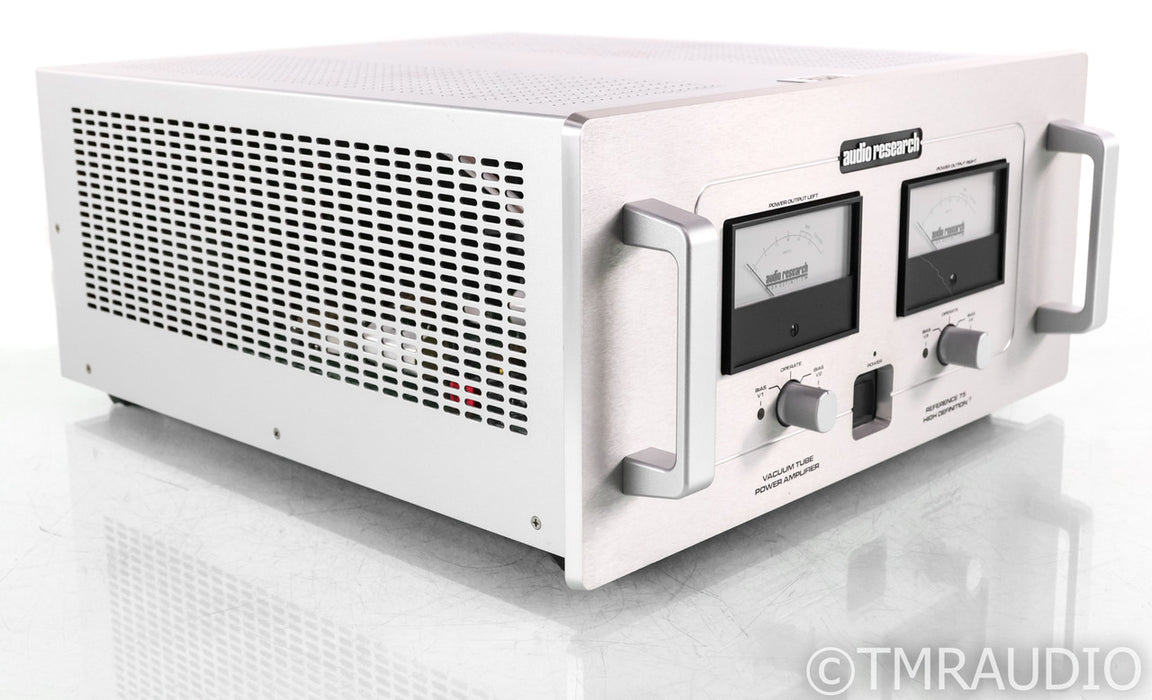 Audio Research Reference 75 SE Stereo Tube Power Amplifier; Silver