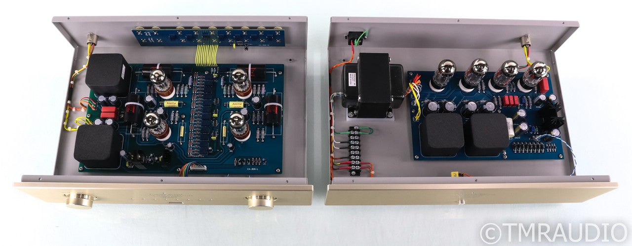 Canary Audio CA-906 Stereo Tube Preamplifier; CA906; Silver