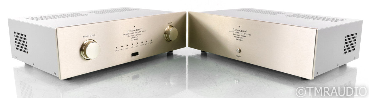 Canary Audio CA-906 Stereo Tube Preamplifier; CA906; Silver