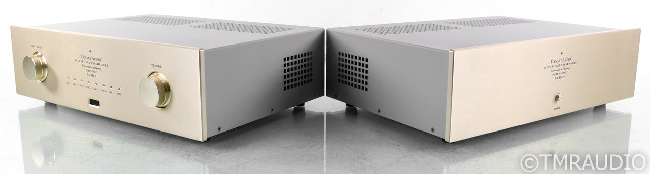 Canary Audio CA-906 Stereo Tube Preamplifier; CA906; Silver