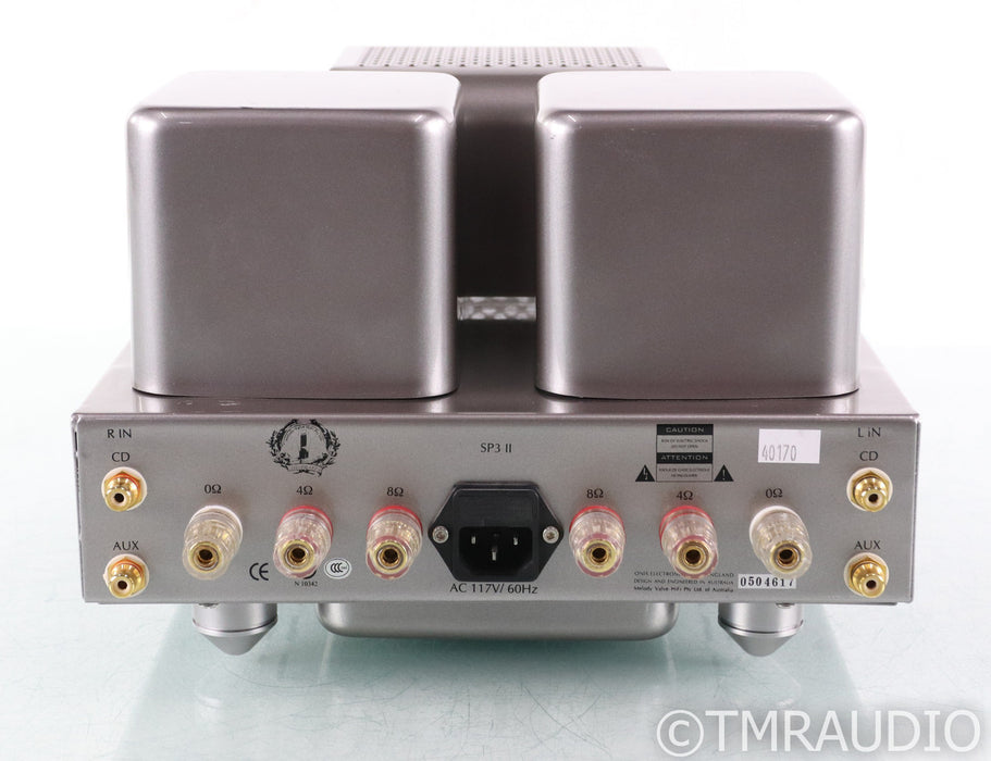 Onix SP3 II Stereo Tube Integrated Amplifier; SP3-2; Silver
