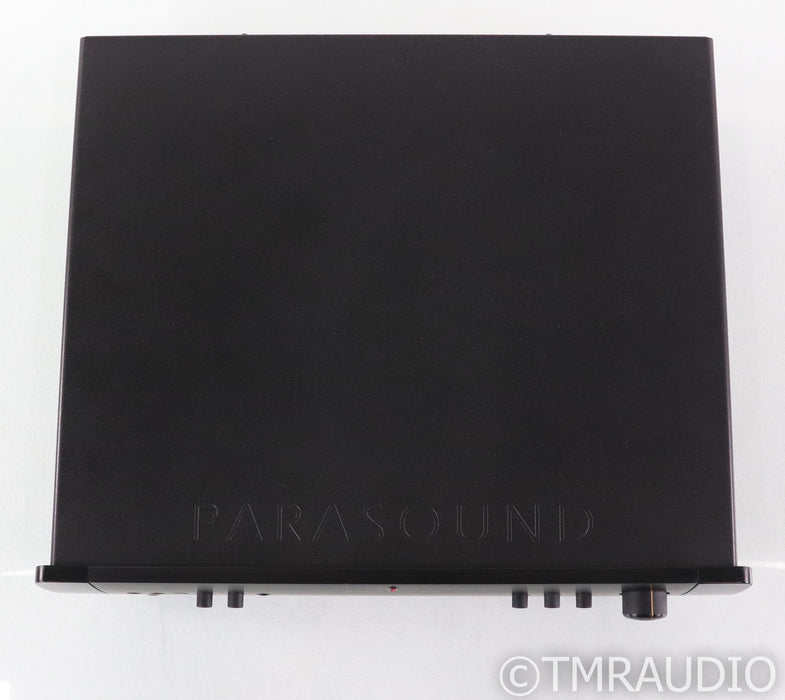 Parasound P5 Stereo Preamplifier; DAC; USB; MM / MC Phono; Remote; Black; P-5