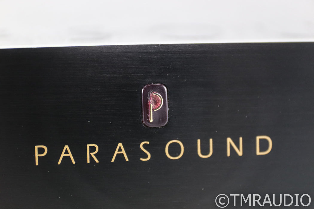 Parasound P5 Stereo Preamplifier; DAC; USB; MM / MC Phono; Remote; Black; P-5