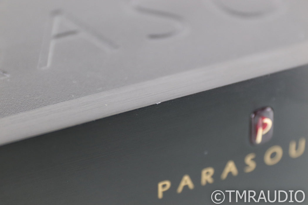 Parasound P5 Stereo Preamplifier; DAC; USB; MM / MC Phono; Remote; Black; P-5
