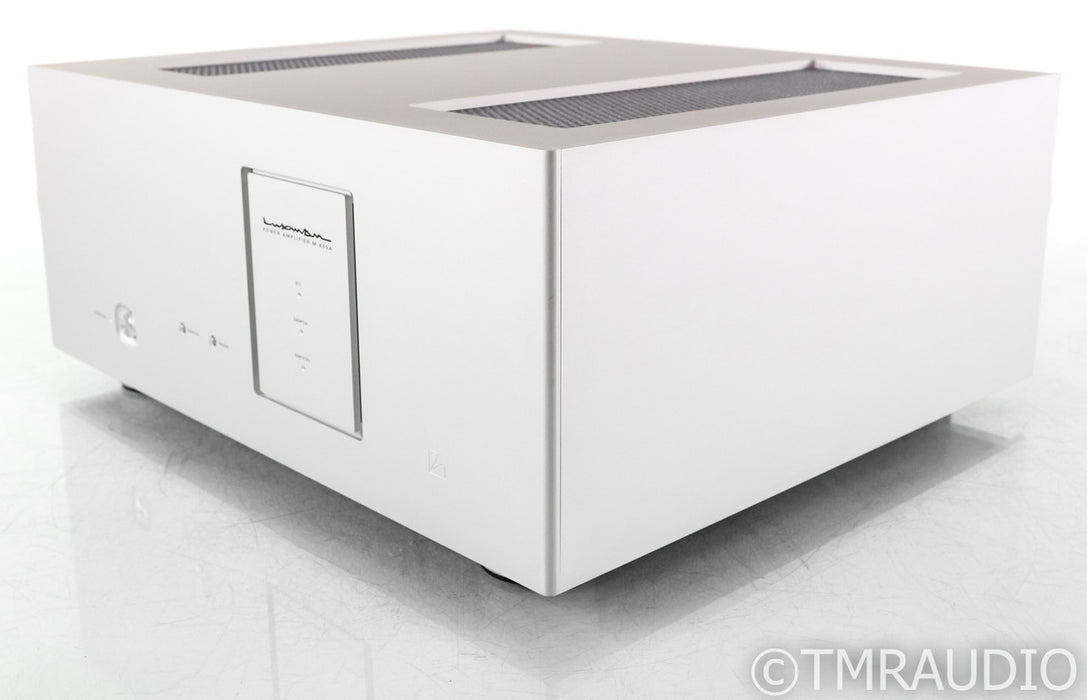 Luxman M-600A Stereo Power Amplifier; M600A; Silver
