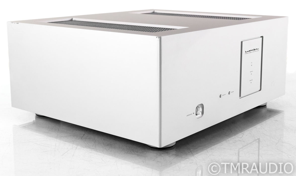 Luxman M-600A Stereo Power Amplifier; M600A; Silver