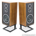 KLH Model 5 Floorstanding Speakers; Walnut Pair w/ Stands