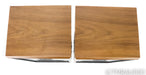 KLH Model 5 Floorstanding Speakers; Walnut Pair w/ Stands