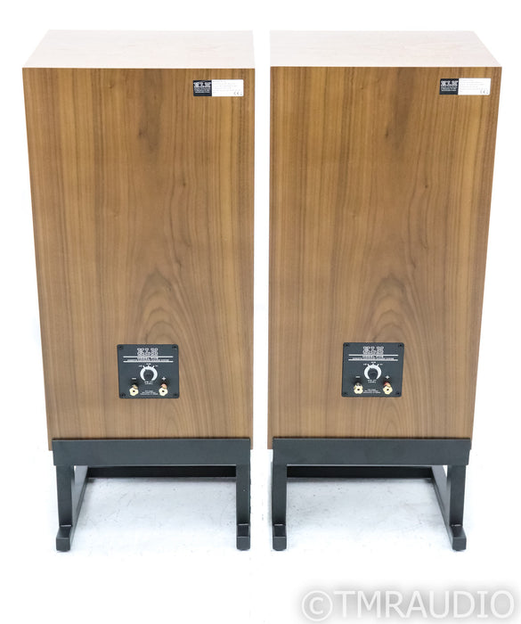 KLH Model 5 Floorstanding Speakers; Walnut Pair w/ Stands