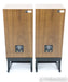 KLH Model 5 Floorstanding Speakers; Walnut Pair w/ Stands