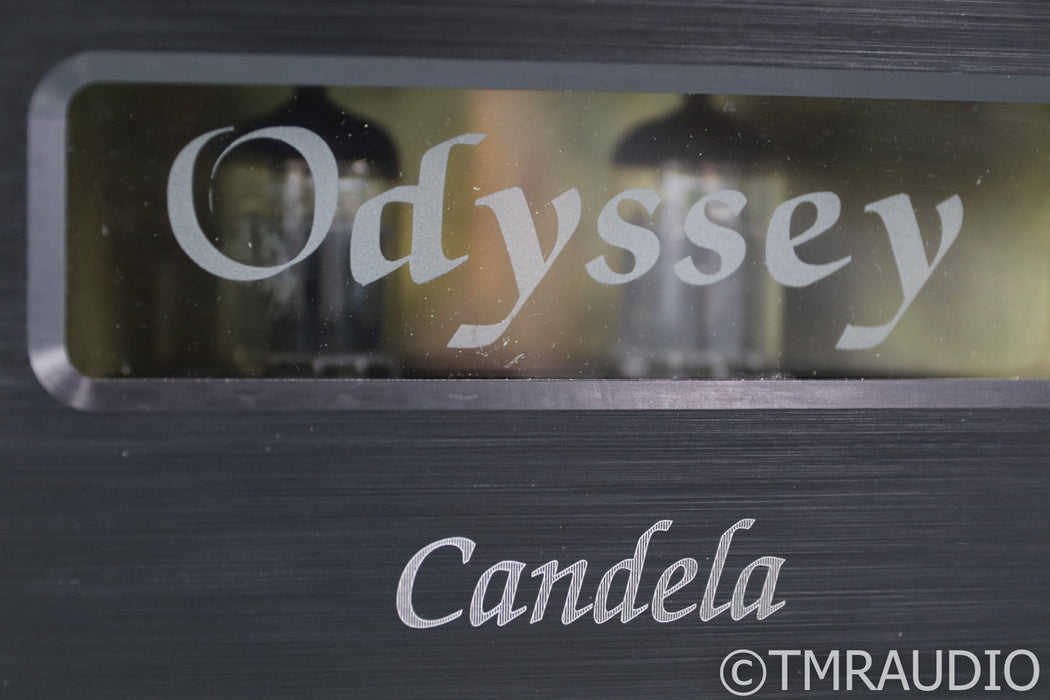 Odyssey Candela Stereo Tube Preamplifier; Black (No Remote)