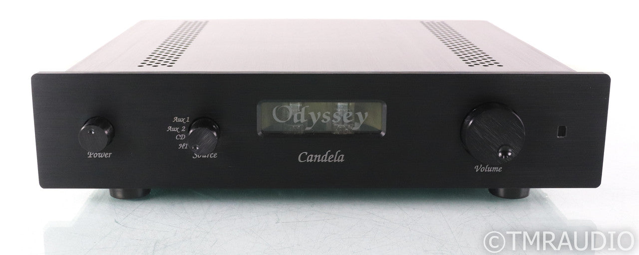 Odyssey Candela Stereo Tube Preamplifier; Black (No Remote)