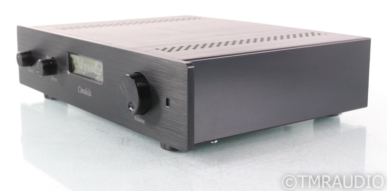 Odyssey Candela Stereo Tube Preamplifier; Black (No Remote)
