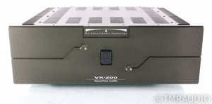 Balanced Audio Technology VK-200 Stereo Power Amplifier; VK200; Black