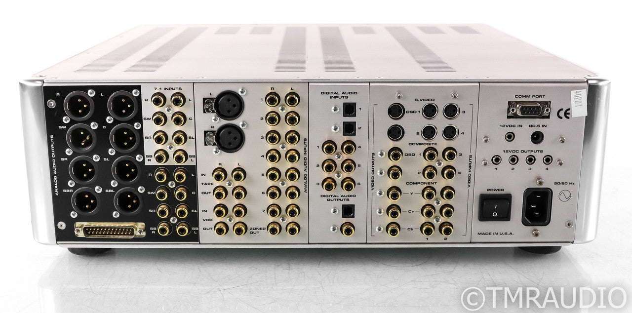 Krell HTS 7.1 Channel Home Theater Processor; Silver (Some Bad Input Buttons)