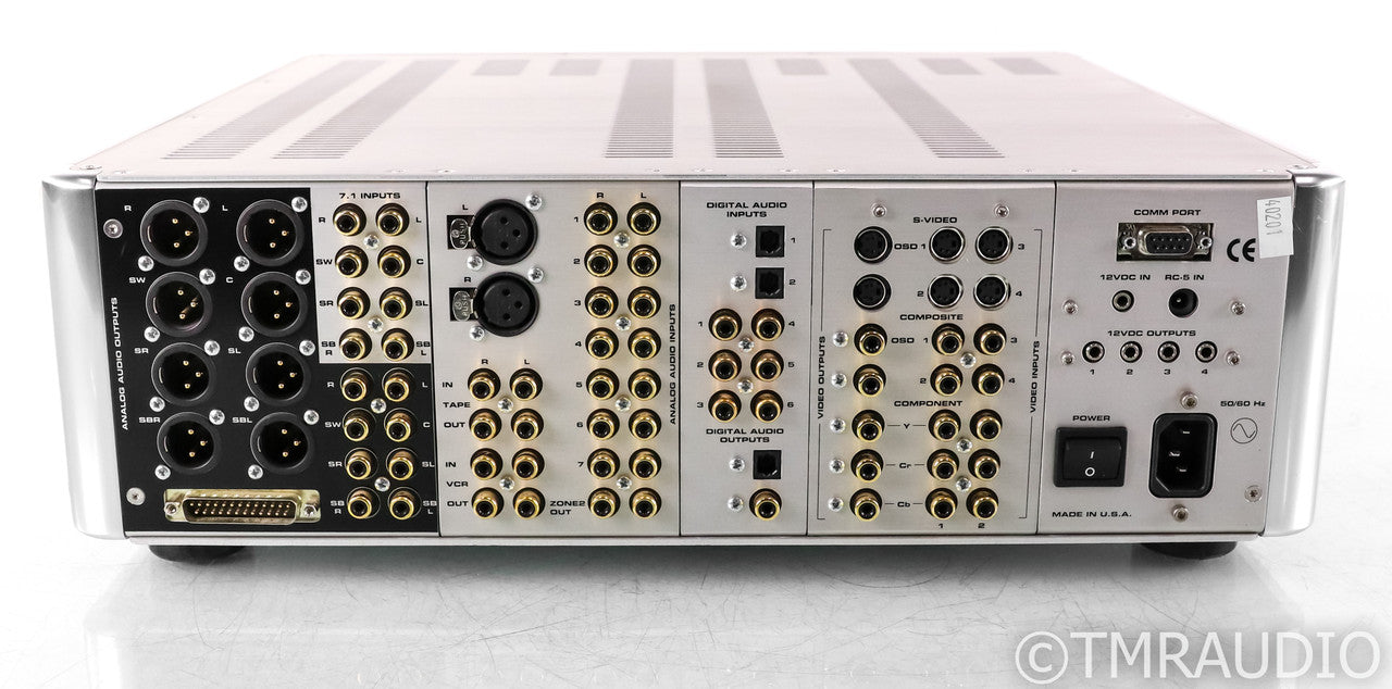 Krell HTS 7.1 Channel Home Theater Processor; Silver (Some Bad Input Buttons)