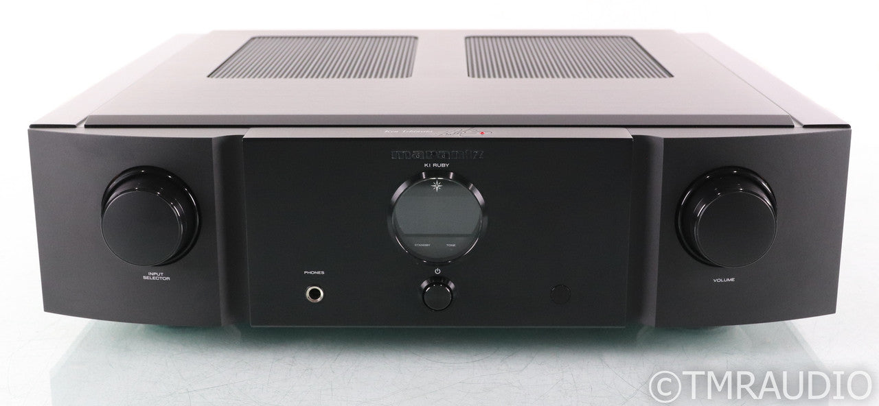 Marantz PM-KI Ruby Stereo Integrated Amplifier; Remote; Black; Ken Ishiwata