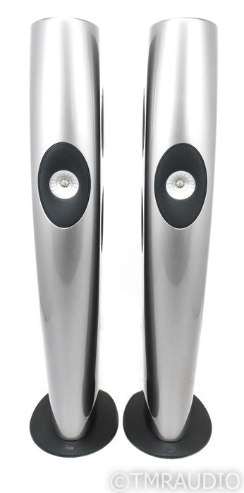 Kef Blade Floorstanding Speakers; Warm Metallic Gray Pair - Mint