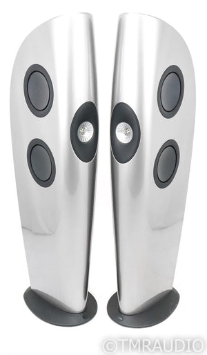 Kef Blade Floorstanding Speakers; Warm Metallic Gray Pair - Mint