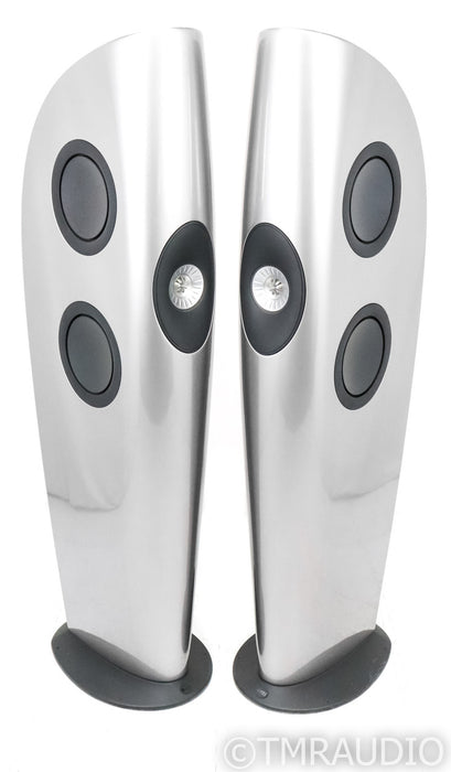 Kef Blade Floorstanding Speakers; Warm Metallic Gray Pair - Mint