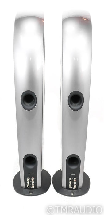 Kef Blade Floorstanding Speakers; Warm Metallic Gray Pair - Mint