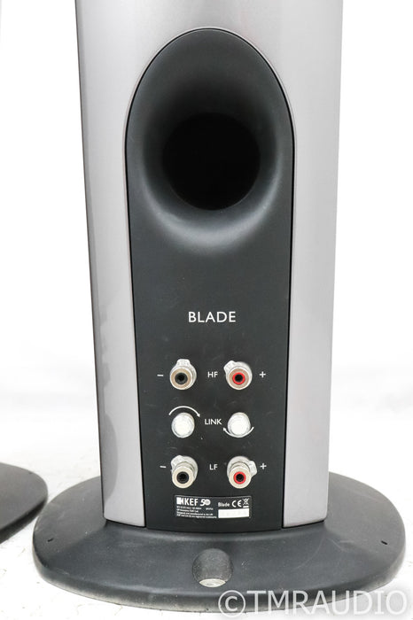 Kef Blade Floorstanding Speakers; Warm Metallic Gray Pair - Mint
