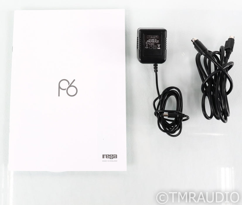 Rega Planar 6 Belt-Drive Turntable; P6; Ania Pro MC Cartridge (Open Box)