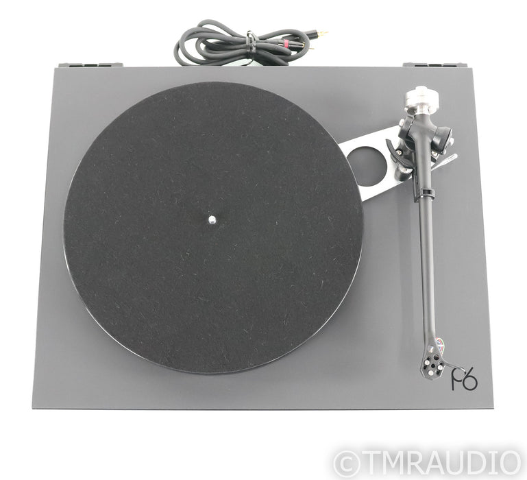 Rega Planar 6 Belt-Drive Turntable; P6; Ania Pro MC Cartridge (Open Box)