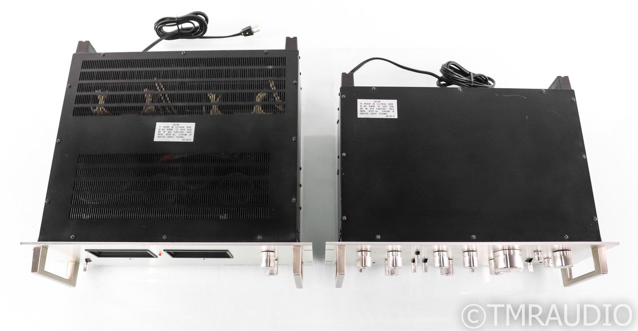 Pioneer Model SPEC-1 Stereo Preamplifier; Model SPEC-2 Amplifier; Set; Silver