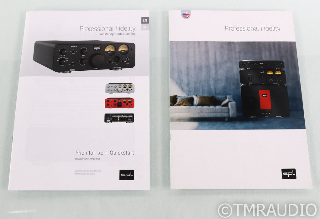 SPL Phonitor xe Headphone Amplifier; Black; Phonitor-XE