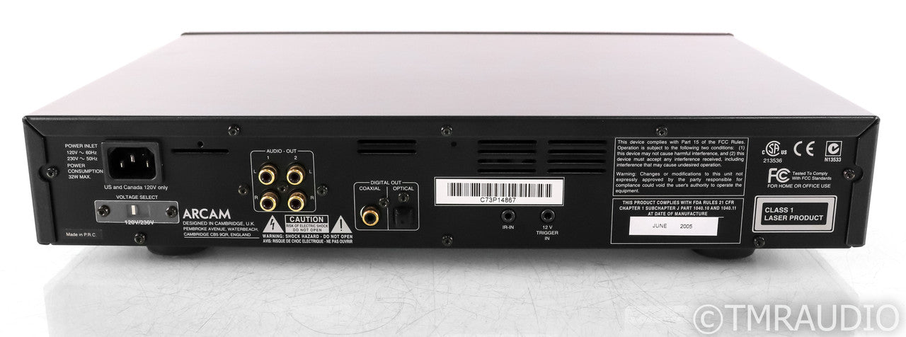 ARCAM CD73 CD Player; CD-73; Black