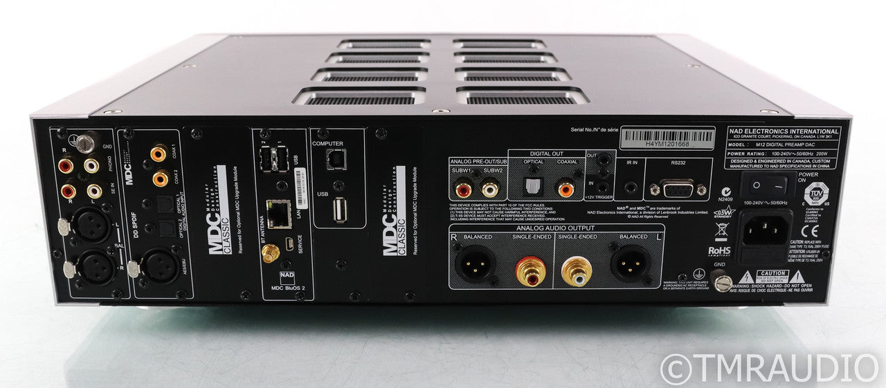 NAD Masters M12 Streaming DAC; M-12; Remote; BluOS