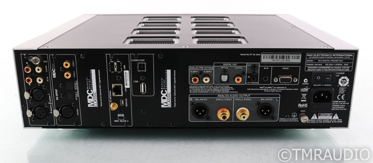 NAD Masters M12 Streaming DAC; M-12; Remote; BluOS