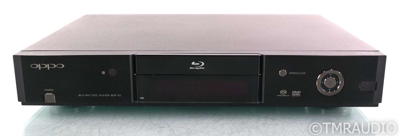 Oppo BDP-83 Blu-Ray Disc Player; CD / SACD; BDP83 (No Remote)