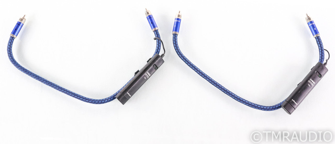 AudioQuest Sky RCA Cables; 0.5m Pair Interconnects; 72v DBS