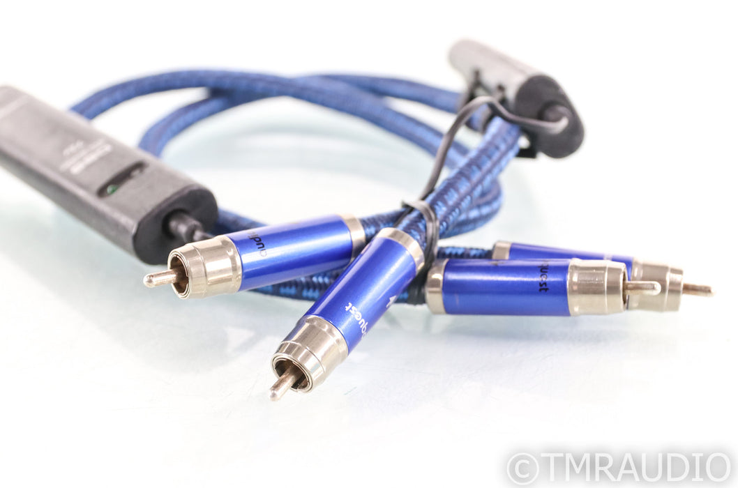 AudioQuest Sky RCA Cables; 0.5m Pair Interconnects; 72v DBS