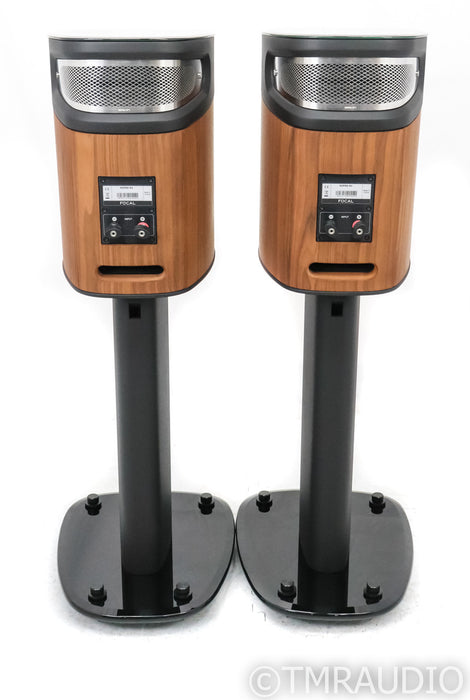 Focal Sopra N1 Bookshelf Speakers; No 1; Walnut; Pair; Stands