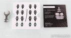 IsoAcoustics Gaia II Isolation Footers; Set of 4 w/ Carpet Spikes