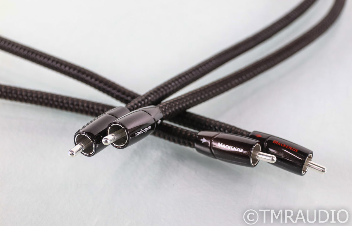 AudioQuest Mackenzie RCA Cables; 1m Pair Interconnects (Open Box) — The ...