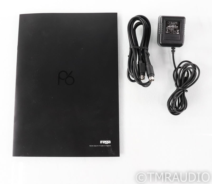 Rega Planar 6 Belt Drive Turntable; Exact 2 MM Cartridge; Neo PSU; Black; P6