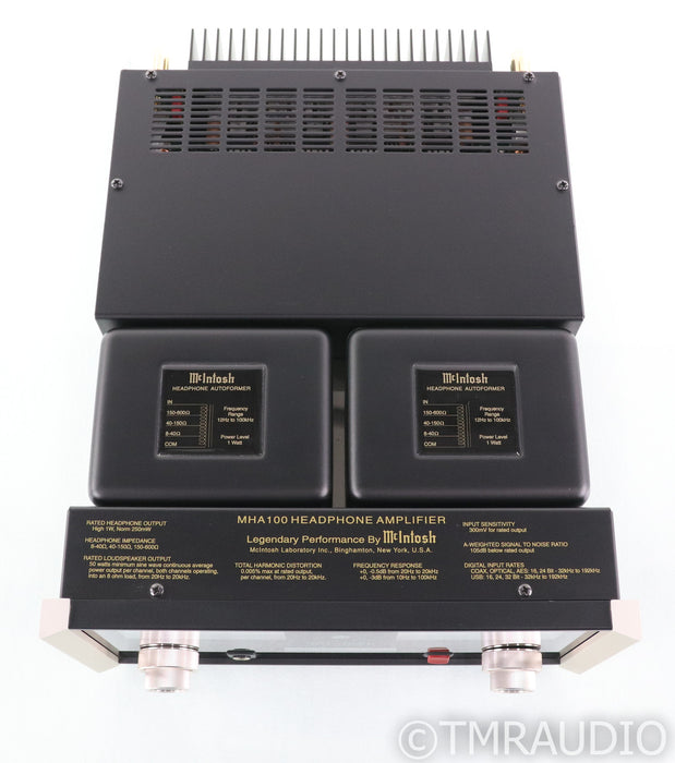 McIntosh MHA100 Headphone Amplifier; MHA-100; Remote