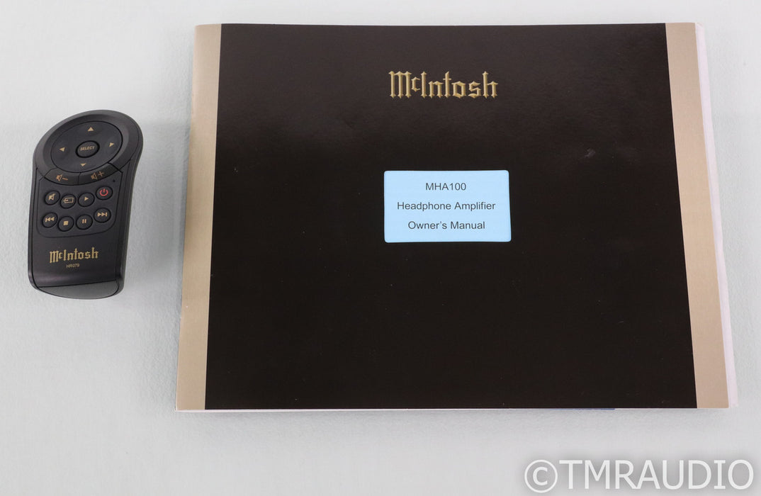 McIntosh MHA100 Headphone Amplifier; MHA-100; Remote